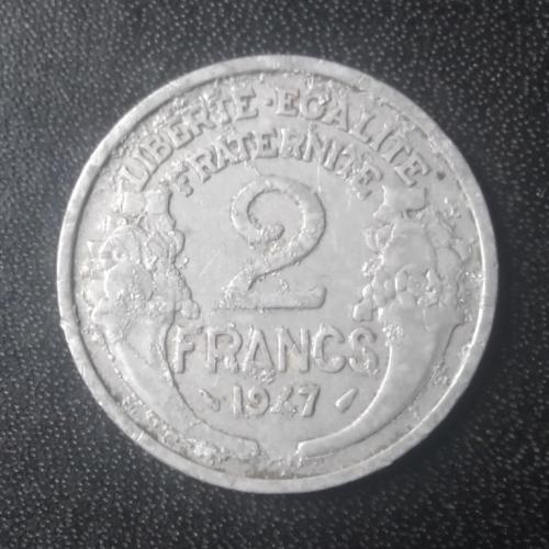 2 франка 1947 Франция