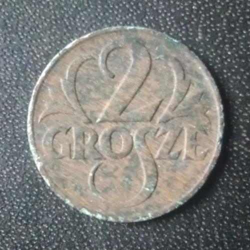 2 гроша 1927 Польша 