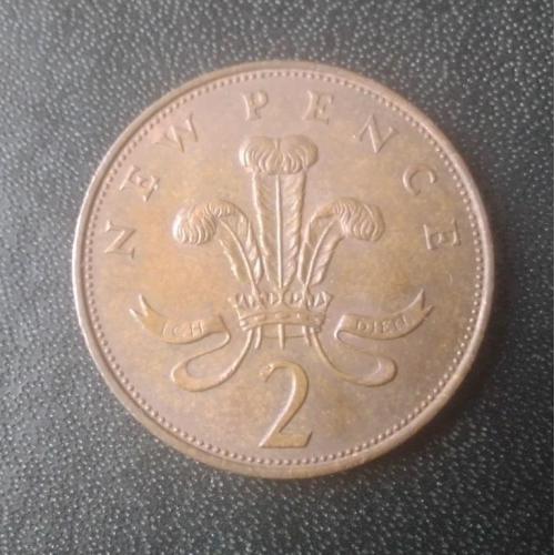 2 пенса 1971 Великобритания