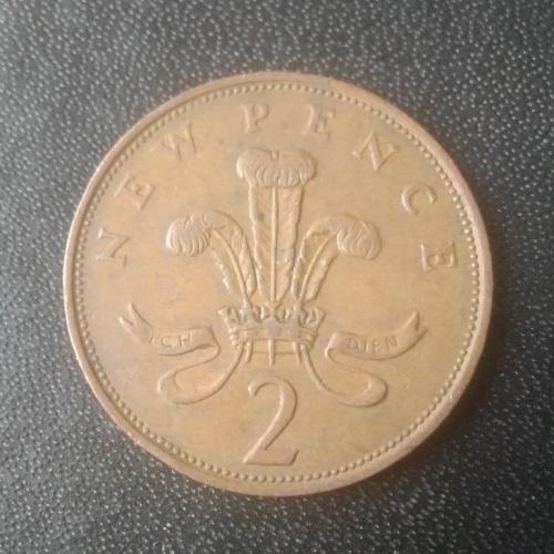 2 пенса 1975 Великобритания