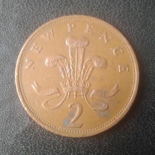 2 пенса 1981 Великобритания