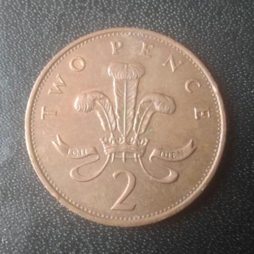 2 пенса 1989 Великобритания