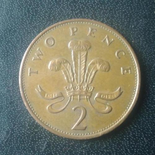 2 пенса 1989 Великобритания 