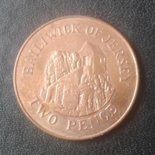 2 пенса 2008 Джерси
