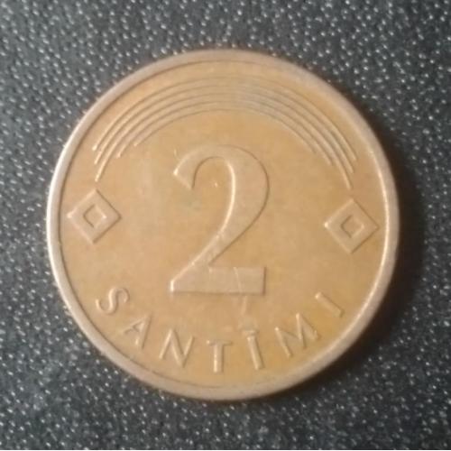 2 сантима 2006 Латвия