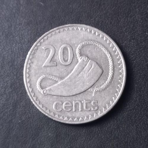 20 центов 1990 Фиджи