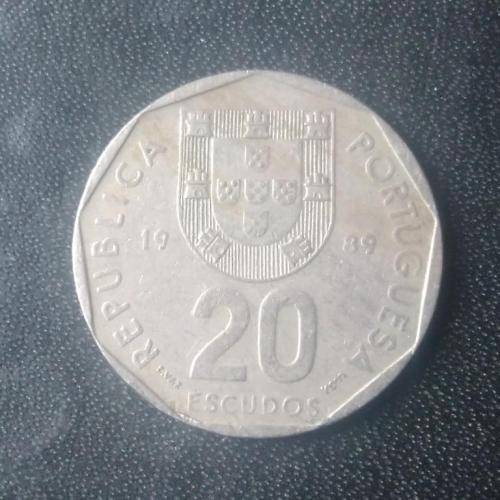  20 эскудо 1989 Португалия 