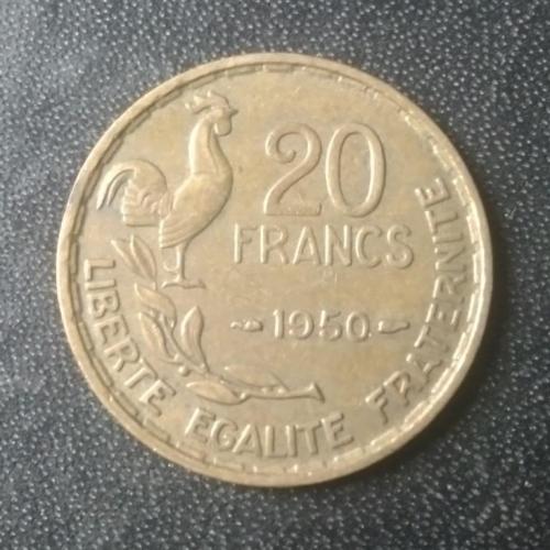 20 франков 1950 Франция 