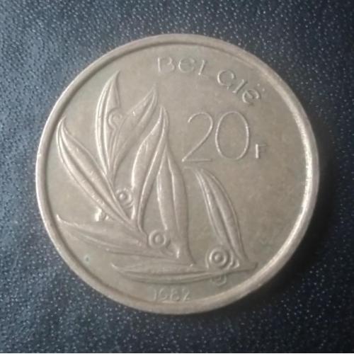 20 франков 1982 Бельгия