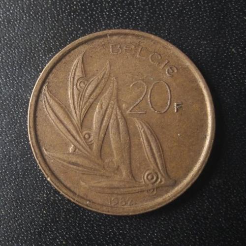 20 франков 1982 Бельгия