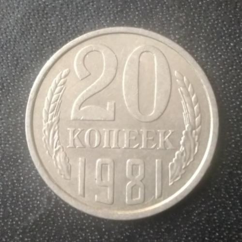 20 копеек 1981 СССР