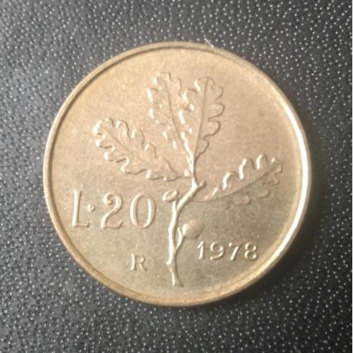 20 лир 1978 Италия