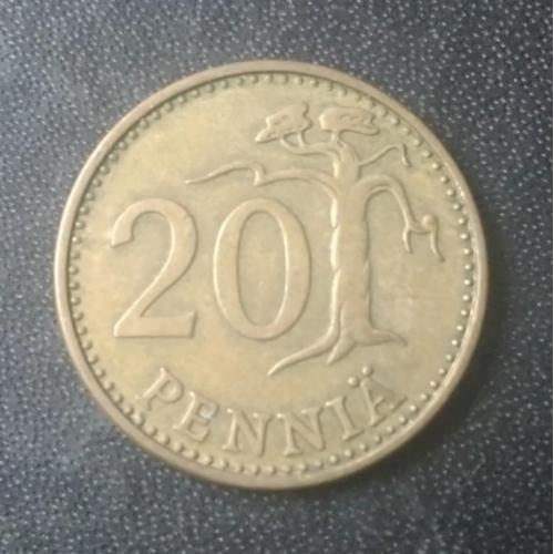 20 пенни 1968 Финляндия