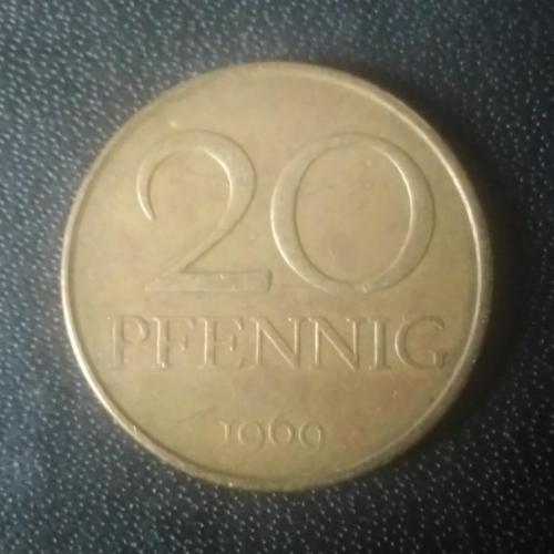 20 пфеннигов 1969 Германия