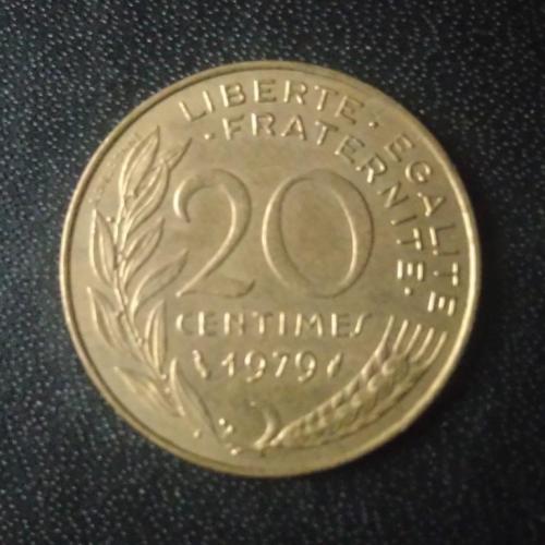  20 сантимов 1979 Франция 