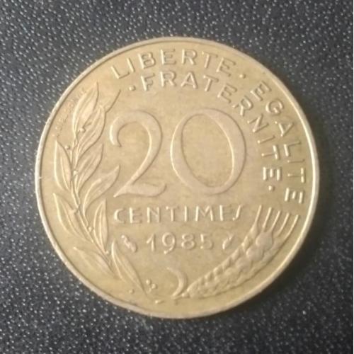 20 сантимов 1985 Франция