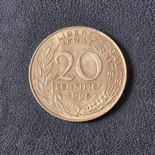 20 сантимов 1995 Франция