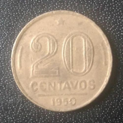 20 сентаво 1950 Бразилия