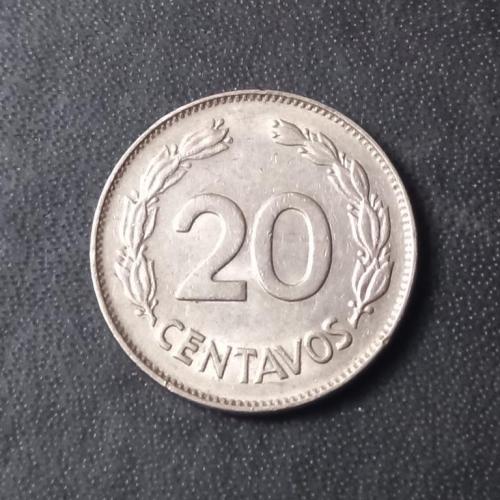 20 сентаво 1971 Эквадор