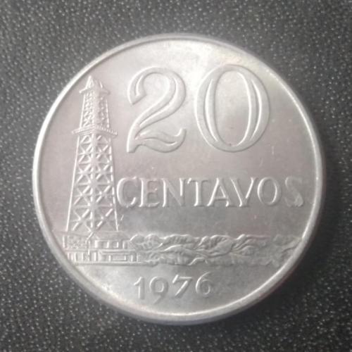 20 сентаво 1976 Бразилия 