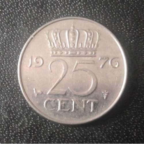 25 центов 1976 Нидерланды