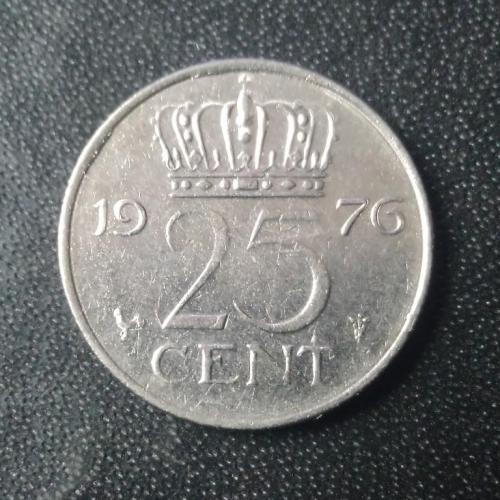 25 центов 1976 Нидерланды
