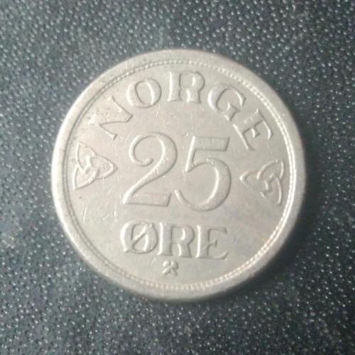 25 эре 1957 Норвегия