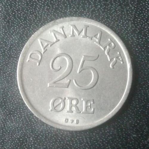 25 эре 1958 Дания 
