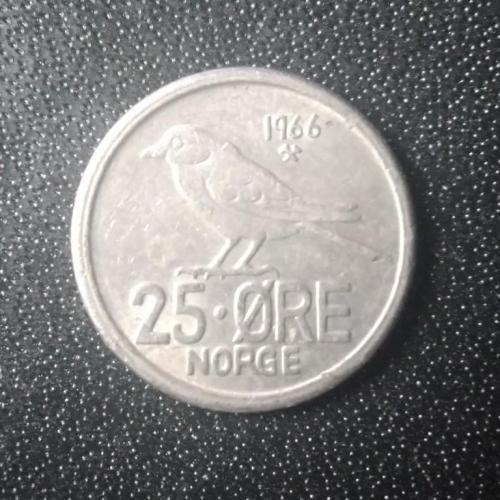 25 эре 1966 Норвегия