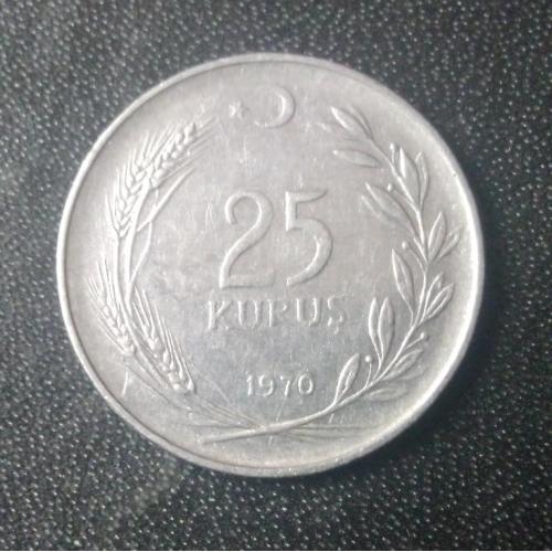 25 курушей 1970 Турция 
