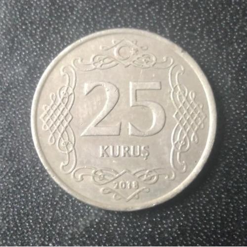 25 курушей 2018 Турция 