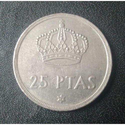  25 песет 1975 (79) Испания