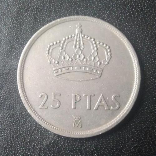 25 песет 1982 Испания 
