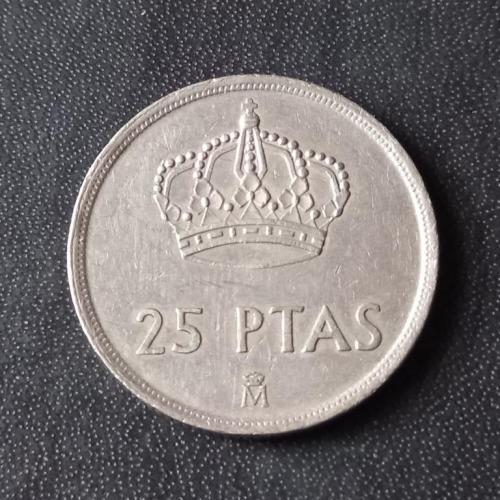 25 песет 1982 Испания
