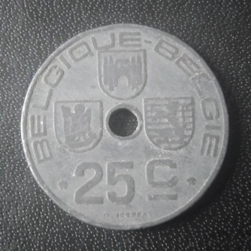 25 сантимов 1943 Бельгия