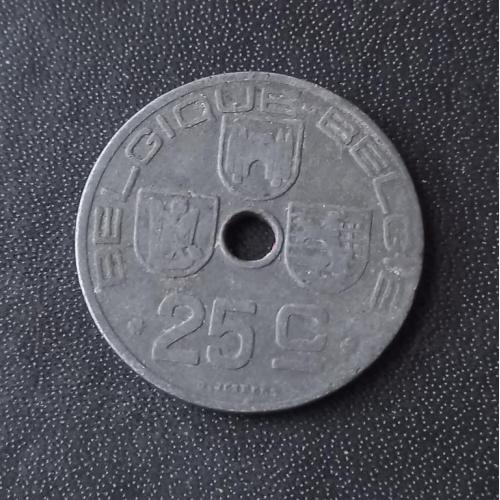 25 сантимов 1943 Бельгия