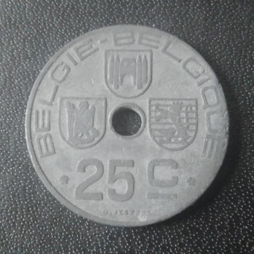 25 сантимов 1944 Бельгия