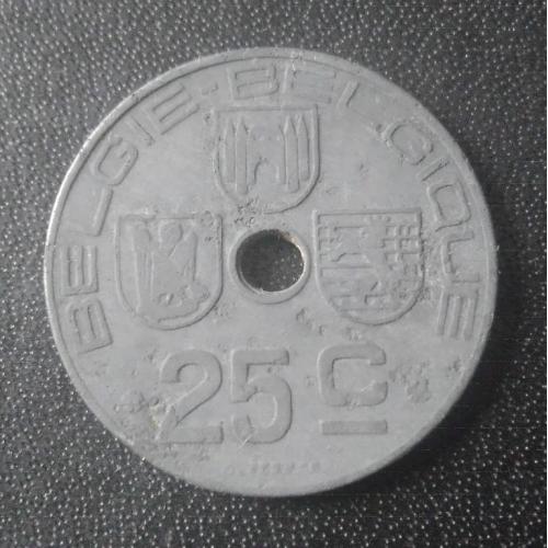  25 сантимов 1944 Бельгия