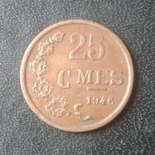 25 сантимов 1946 Люксембург