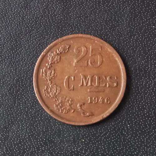 25 сантимов 1946 Люксембург