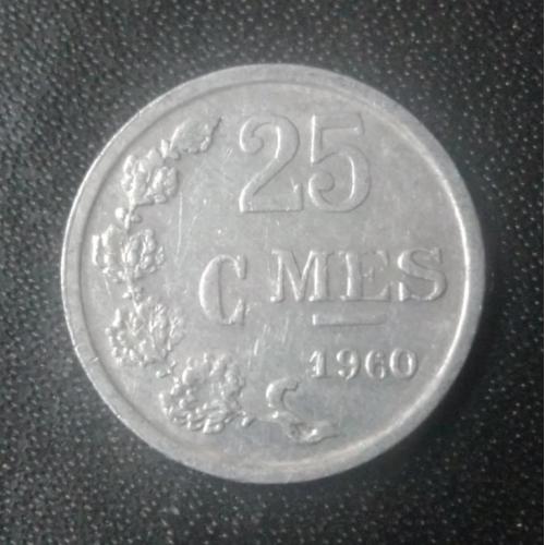 25 сантимов 1960 Люксембург
