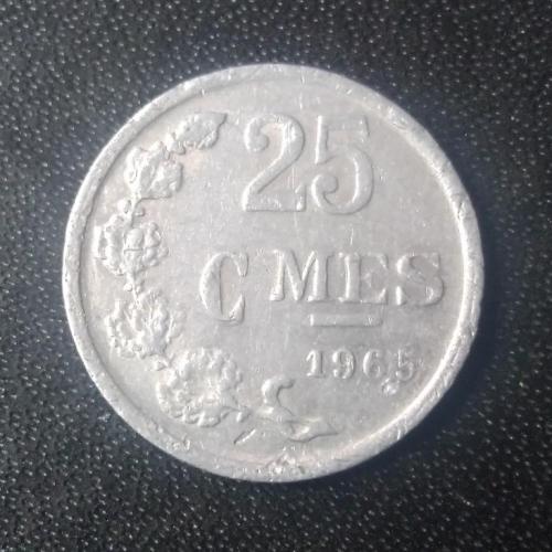 25 сантимов 1965 Люксембург 