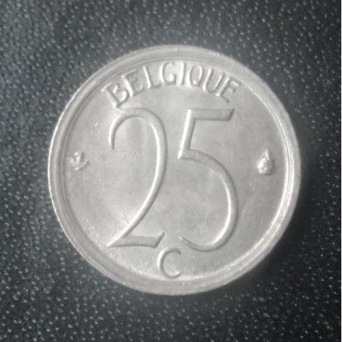 25 сантимов 1966 Бельгия