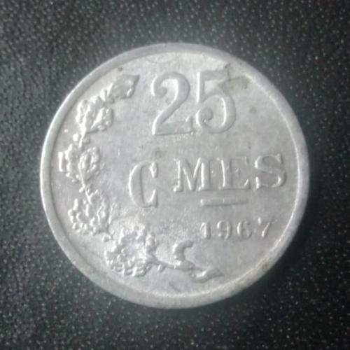 25 сантимов 1967 Люксембург 