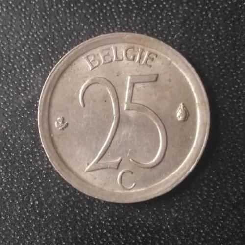 25 сантимов 1968 Бельгия