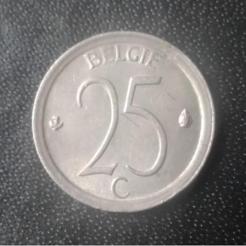 25 сантимов 1972 Бельгия