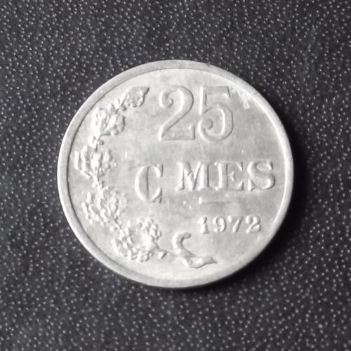 25 сантимов 1972 Люксембург 
