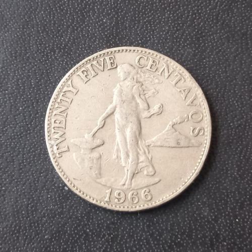 25 сентаво 1966 Филиппины