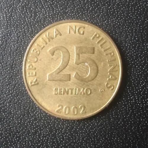 25 сентимо 2002 Филиппины