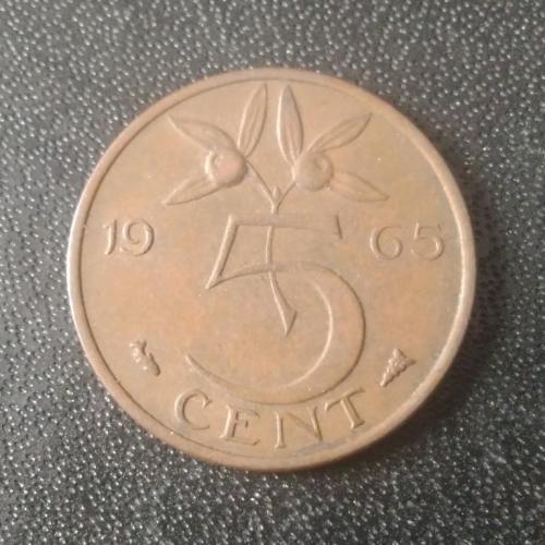 5 центов 1965 Нидерланды